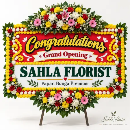 Papan Bunga Ucapan Selamat Cilincing